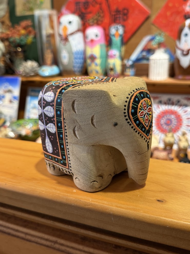 巷子裡的魚 選物 - 手作大象木雕